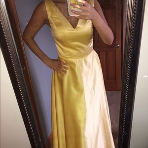 Yellow Prom Dress